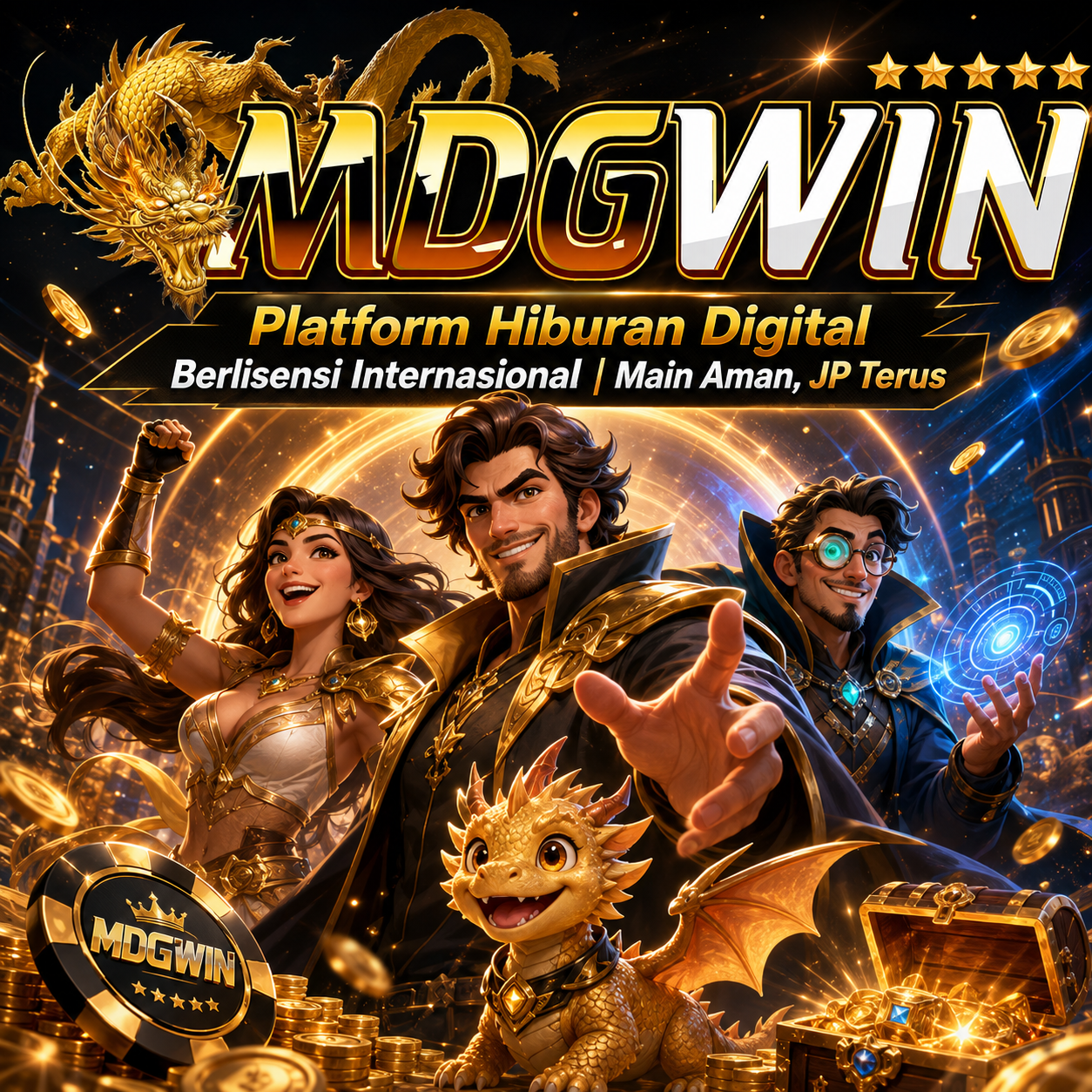 MDGWIN: Platform Hiburan Digital Berlisensi Internasional | Main Aman, JP Terus
